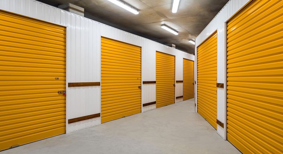 Bright secure storage units at Rent a Space